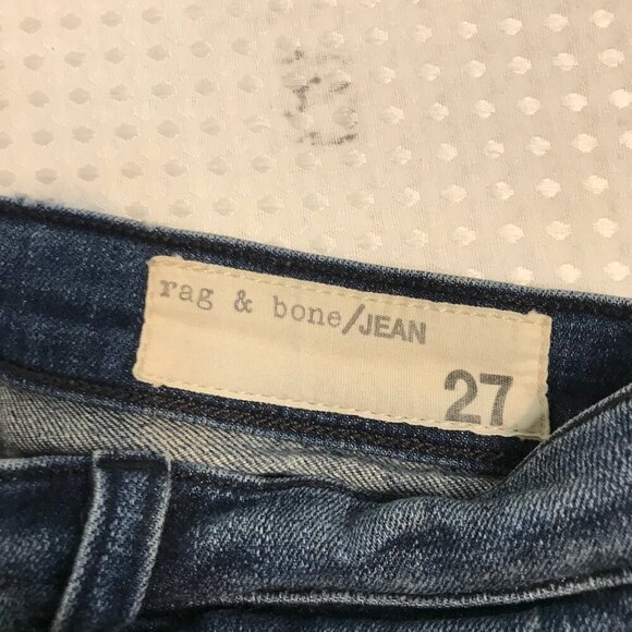 RAG AND BONE WOMENS SLIM FIT JEANS SIZE 27 - Picture 7 of 10